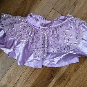 Dottie lavender Sequin Layered Skirt